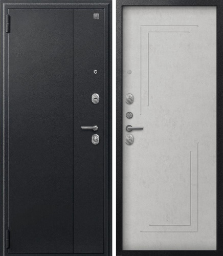 Центурион SEZAM А-06 Черный сатин-Бетон светлый